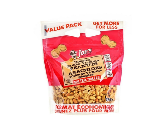 Roasted Jumbo Virginia Peanuts Salted - Jumbo