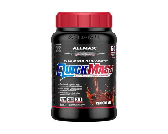 Allmax Quickmass Chocolate Weight Gain Powder Supplement