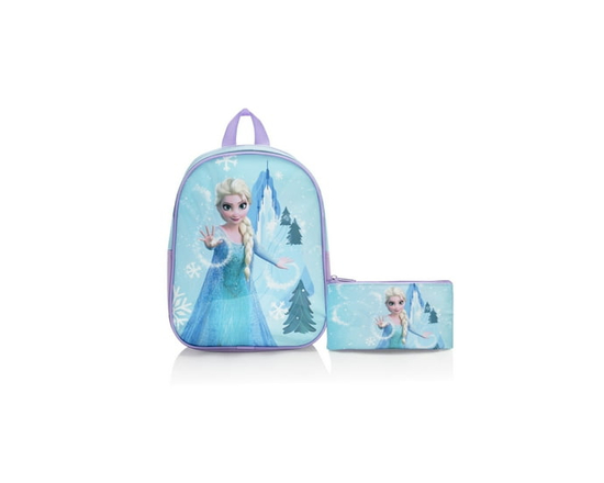 Heys Kids Frozen Junior 2pc (Backpack & Pencil Case) Set (D-EST-JBP-FZ01-25AR)