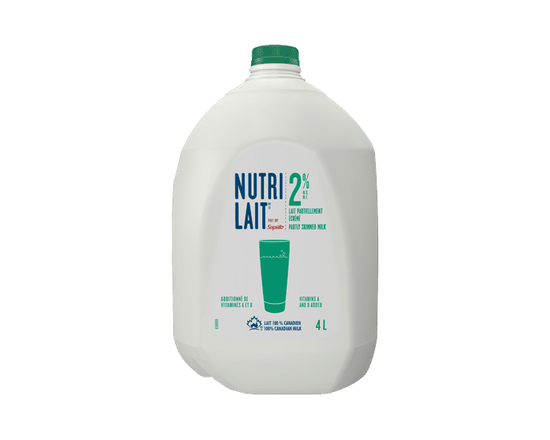 Nutrilait 2 % Lait Partiellement Écrémé - 4 L