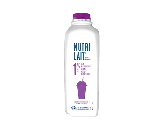 Nutrilait 1 % Lait Partiellement Écrémé - 1 L