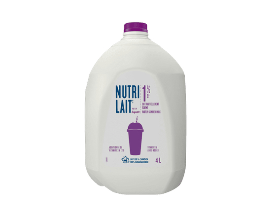 Nutrilait 1 % Lait Partiellement Écrémé - 4 L