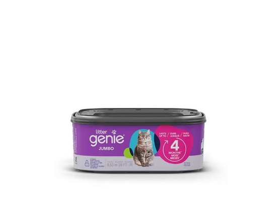 Litter Genie Jumbo Refill - 1pk - New & Improved Jumbo (1-Pack)