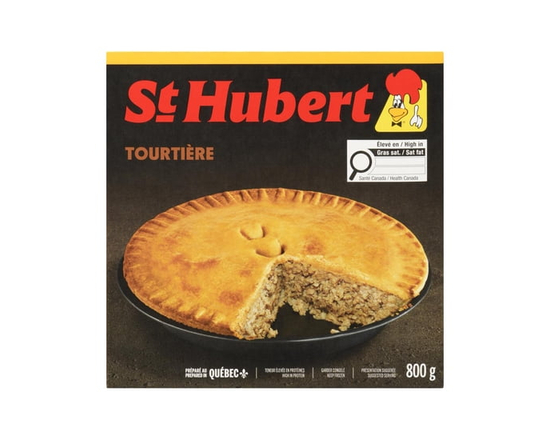 Tourtière délicieuse surgelée St-Hubert - 800 g