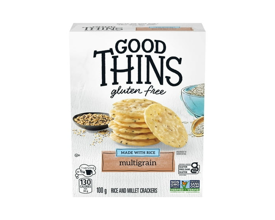 Good Thins, Multigrain, Gluten Free Rice Crackers - 100 g