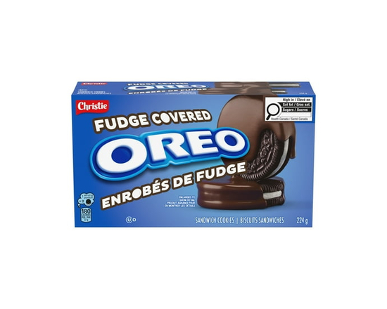 OREO Fudge Covered Sandwich Cookies Chocolate Sandwich Cookies