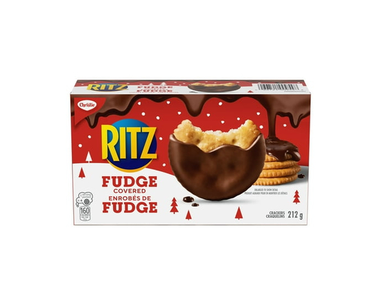 RITZ Fudge Covered Crackers, Baked in Canada - 212 g