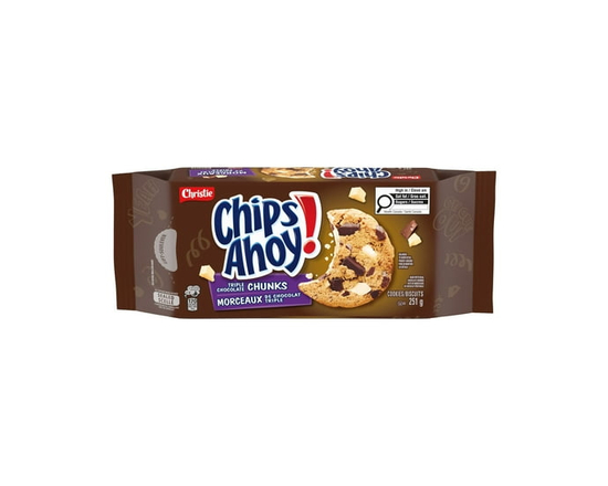 Chips Ahoy! Chunks Triple Chocolate Cookies - 251 g