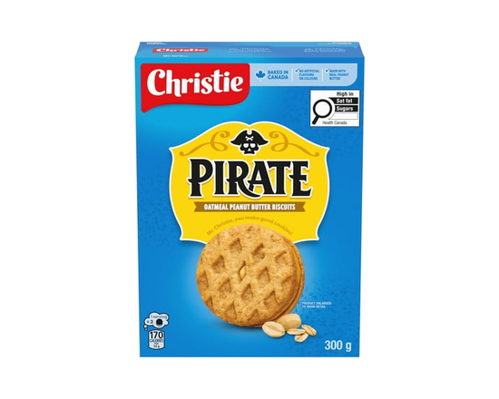 Peek Freans Pirate Oatmeal Peanut Butter Cookies - 300 g