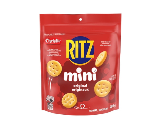 Ritz Mini Original Crackers, School Snacks