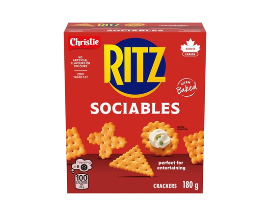 RITZ Sociables Crackers - 180 g