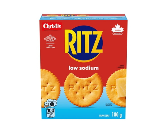 Craquelins RITZ Faible teneur en sodium - 180 g