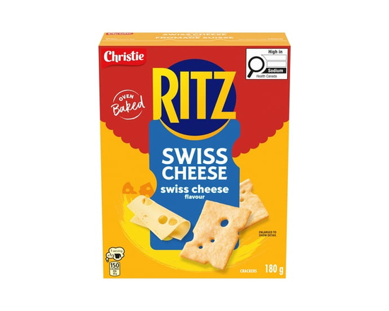 RITZ Swiss Cheese Crackers - 180 g