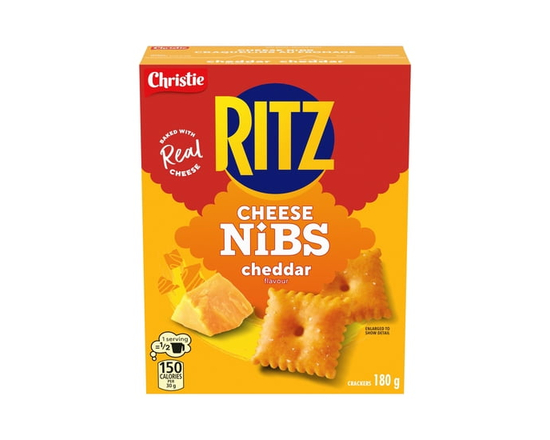 Ritz Cheese Nibs Cheddar Crackers - 180 g