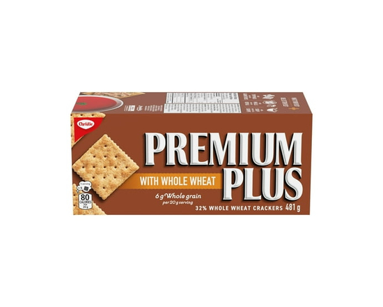 Premium Plus, Whole Wheat Crackers - 481G