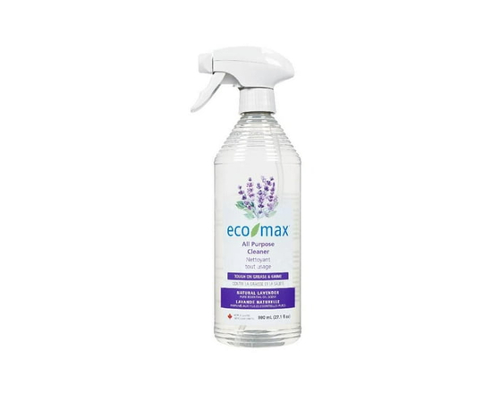 Eco Max Disinfecting All Purpose Cleaner, Natural Cleaner, Lavender Scent, 800ml - 800 mL