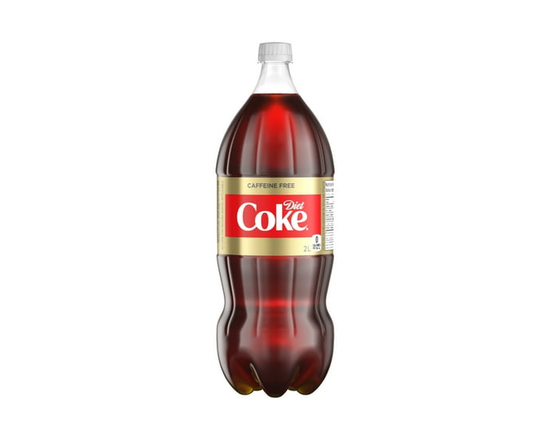 Diet Coke Caffeine Free Bottle, 2 Liters - 2 L