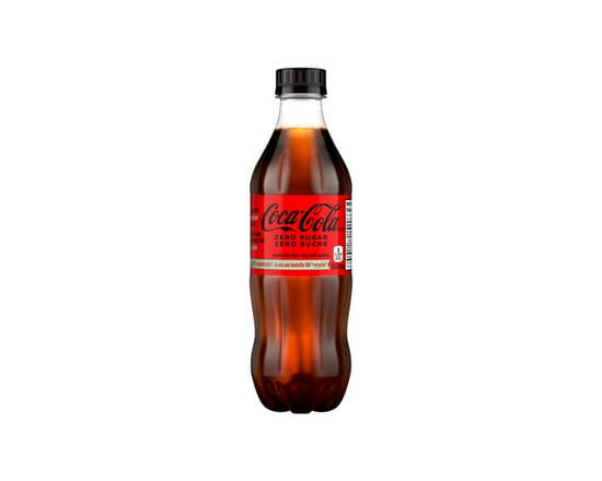 Coca-Cola Zero Sugar Bottle, 500 mL - 500 mL