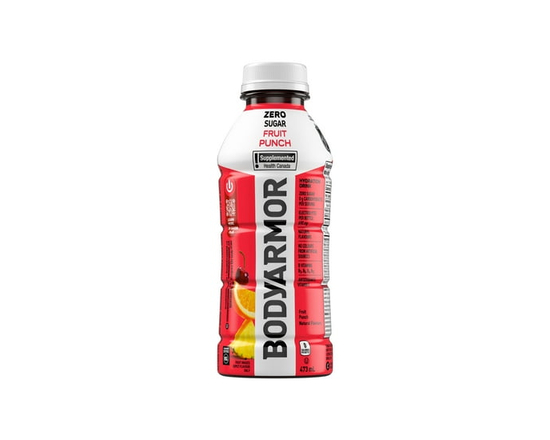BodyArmor Zero Sugar Punch aux fruits Bouteille, 473 mL - 473
