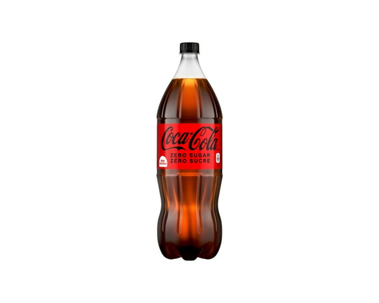 Coca-Cola Zero Sucre Bouteille, 2 Liters - 2 L