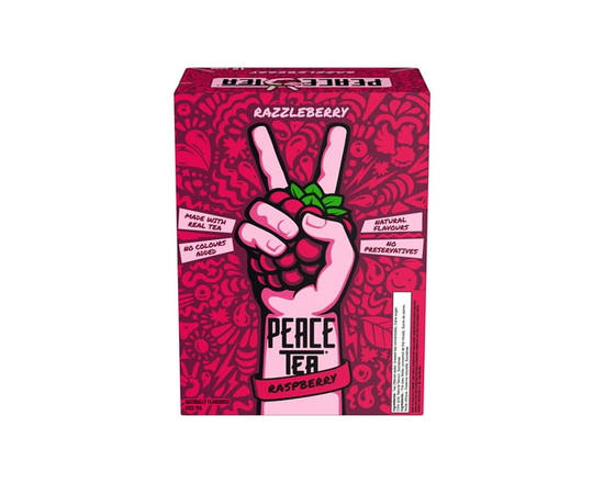 Peace Tea Razzleberry Cans, 341 mL, 12 Pack - 341 mL
