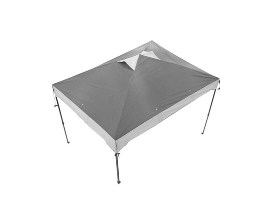 Ozark Trail - Toit de Store Instantané 12 x 9 Pieds (environ 3,7 x 2,7 m), Couleur Gris, Type de Store d'Extérieur à Ouverture Rapide, Tissu en Polyes