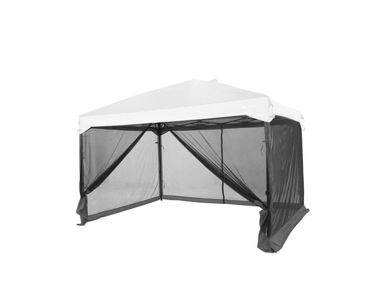 Ozark Trail Canopy Mesh Wall to fit 12Ft x 9Rt Frame, Grey Color Fabric with Black Mesh, for Straight Leg - 12' x 9'