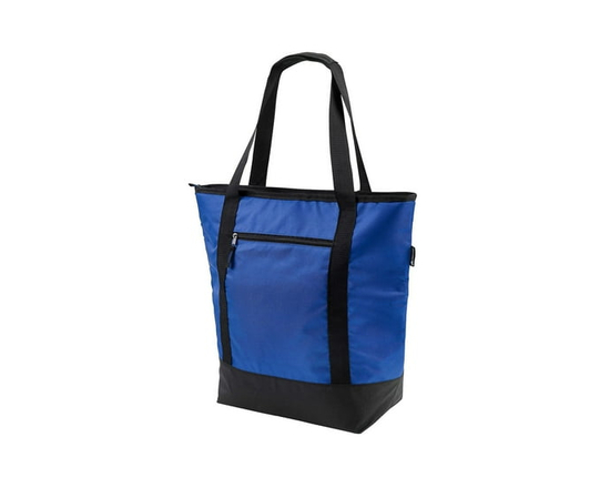 Ozark Trail Cooler Tote, Red, 50 Can Capacity, For Camping, School, Work, Grocery Shopping or Picnics. - 20.5" x 7.5" x 18.25" (Blue)