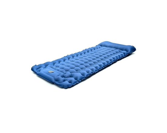Ozark Trail Camping Air Mat, Built-in Foot Pump, Lightweight and Compact - 27.5x76x3inH