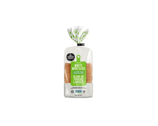 Little Northern Bakehouse Wide Sliced White Gluten Free Bread, Vegan Bread, Non-GMO and Allergy-Friendly - 567 g