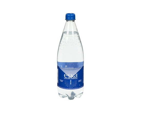Eska Pétillante Eau de Source Naturelle Gazéifiée Bouteille 1L - 1L