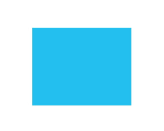ARTSKILLS Sky Blue Poster Board - 22" x 28"