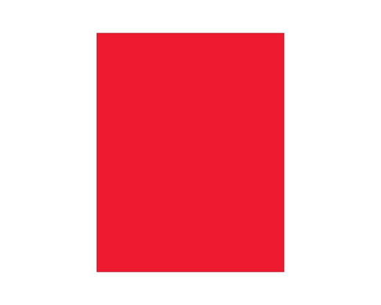 Panneau rouge d'affiche - 22 po x 28 po
