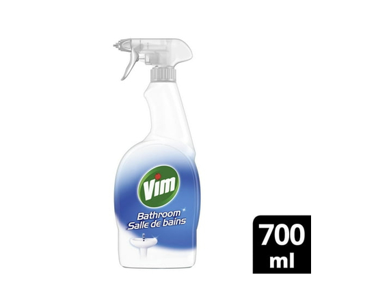 Vim Spray Cleaner Bathroom Spray disinfectant with powerful foaming action, 700ml - 700 mL