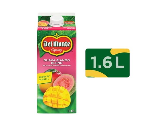 Del Monte Guava-Mango Fruit Juice Cocktail Blend 1.6 L - 1.6L
