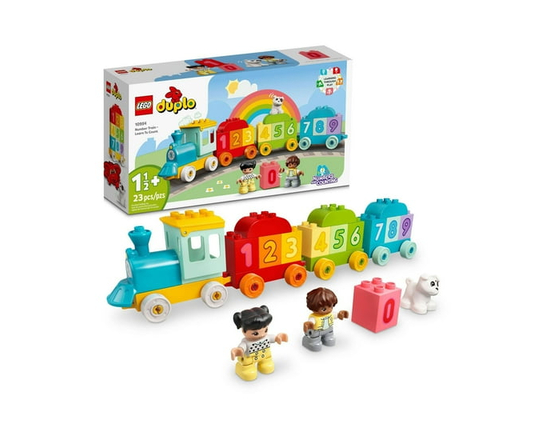 LEGO DUPLO My First Number Train - Educational Learning Toy for Toddlers - Birthday Gift for Ages 1.5-3 - 10954