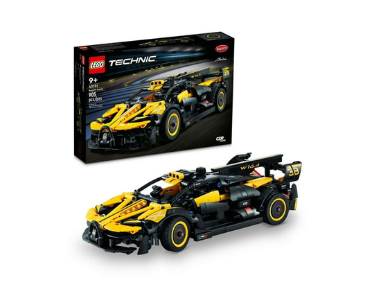 LEGO Technic Bugatti Bolide Race Car Model Building Set, Engineering Toy, Collectible Sports Car Construction Kit for Kids Ages 9 and Up, Birthday Gif