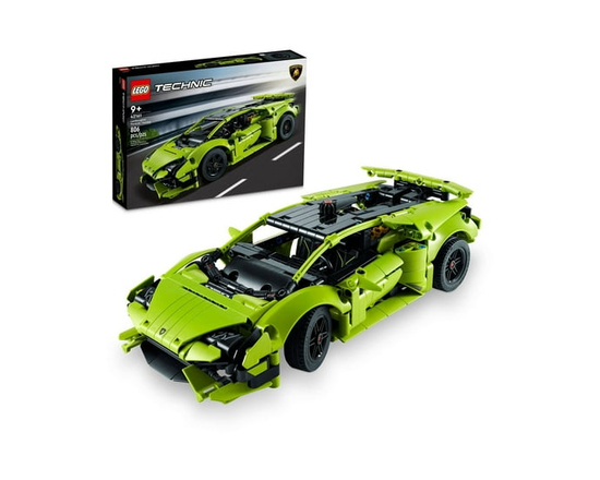 LEGO Technic Lamborghini Huracán Tecnica 42161 Advanced Sports Car Building Kit for Kids Ages 9 and up Who Love Engineering and Collecting Exotic Sp