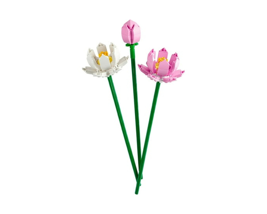 LEGO LEL Flowers Fleurs de lotus 40647 Ensemble de construction (220 pièces)