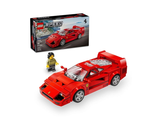 LEGO Speed Champions La supervoiture Ferrari F40 76934 Ensemble de construction (318 pièces)