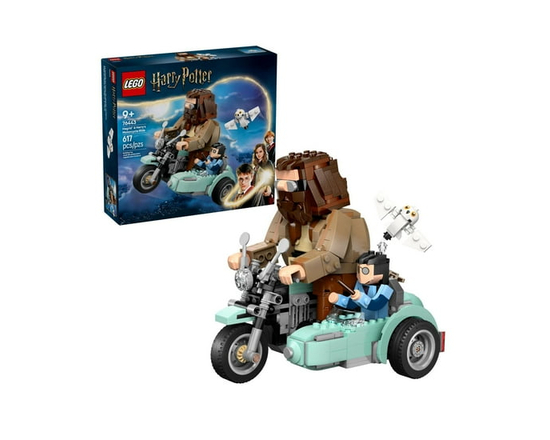 LEGO Harry Potter Hagrid & Harry's Motorcycle Ride 76443 Ensemble de construction (617 pièces)