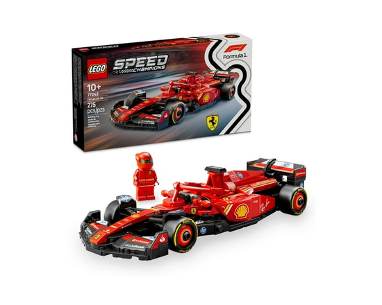 LEGO Speed Champions Voiture de course Ferrari SF-24 F1® 77242 Ensemble de construction (275 pièces)