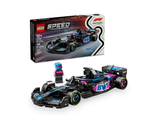 LEGO Speed Champions Voiture de course BWT Alpine F1® Team A524 77248 Ensemble de construction (258 pièces) - comme Spécifié