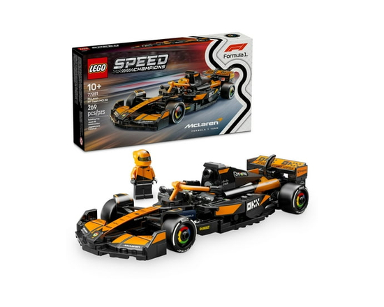 LEGO Speed Champions Voiture de course McLaren F1® Team MCL38 77251 Ensemble de construction (269 pièces) - comme Spécifié