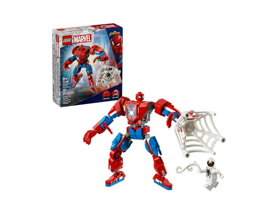 LEGO Super Heroes Marvel Le robot de Spider-Man contre Anti-Venom 76308 Ensemble de construction (107 pièces)