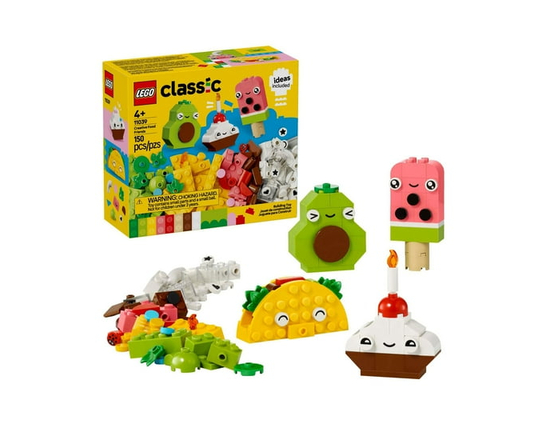 LEGO Classic Les amis aliments créatifs 11039 Ensemble de construction (150 pièces)