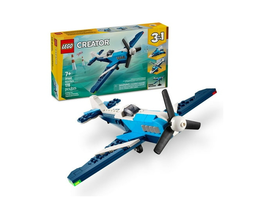 LEGO Creator Les aéronefs : l’avion de course 31160 Ensemble de construction (178 pièces)
