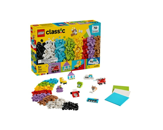 LEGO Classic Creative Build-and-Play Box - Building Blocks Toy for Kids, Boys, and Girls, Ages 5+ - Learning and Educational Sensory Toy - Gift Idea f