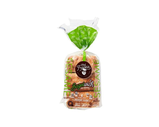 Pains Bagelwich aux graines de sésame Chef Frankie
