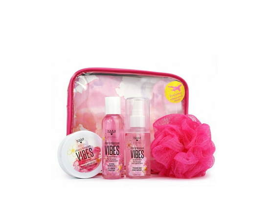 Hard Candy Bathing Beauty Bath and Shower Giftset - Vibes, Cherry Blossom - 60 mL